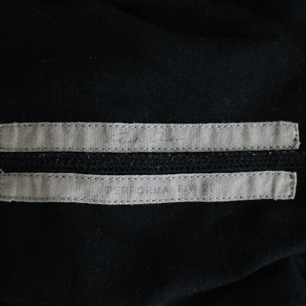 DRKSHDW(ダークシャドウ) 20AW クルーネック オーバーサイズ半袖Tシャツ カットソー ブラック RU20F3269-JA