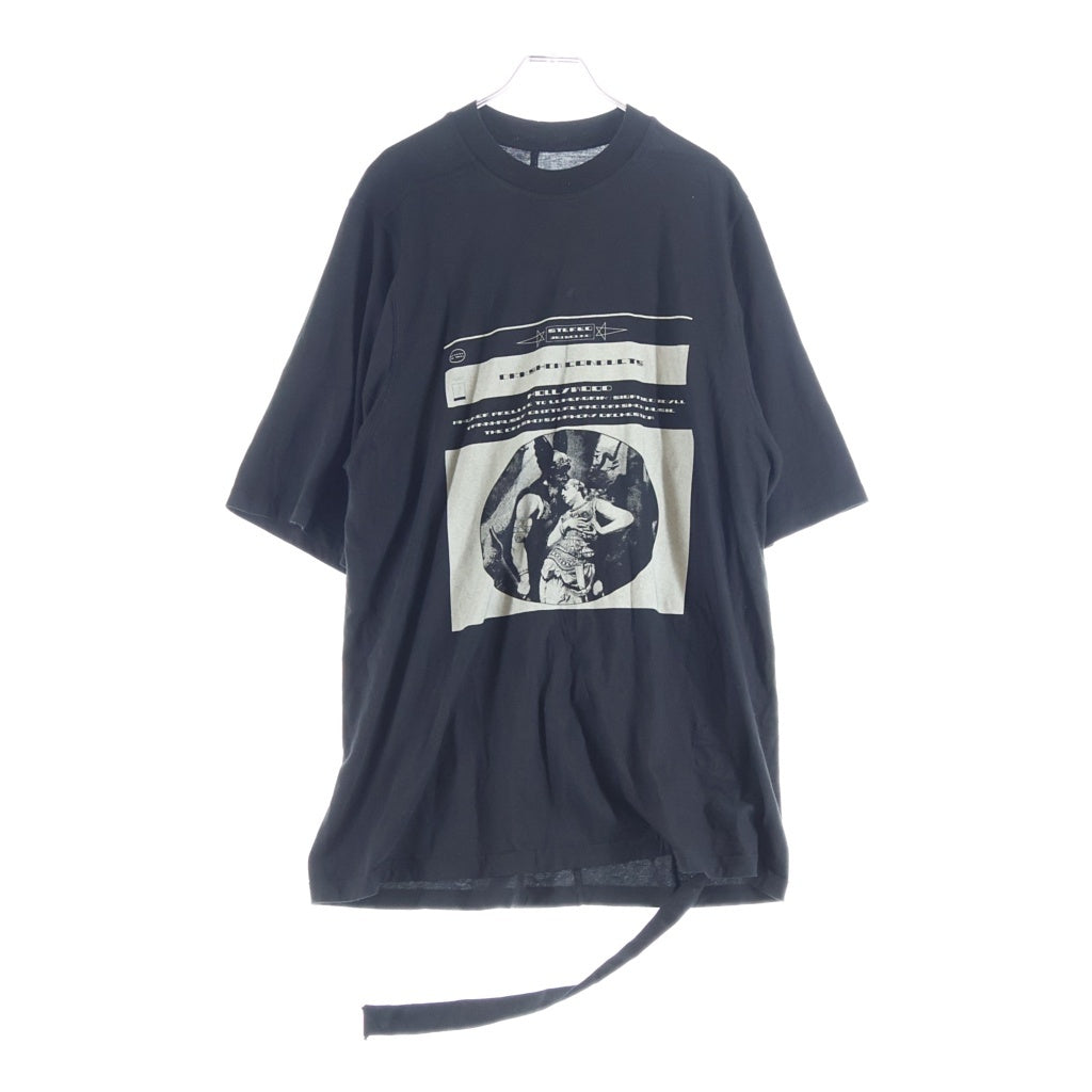 DRKSHDW(ダークシャドウ) 25SS Jumbo Short Sleeve T-Shirt ジャンボショートスリーブ Tシャツ 半袖カットソー DS01E3204-RNEP ブラック