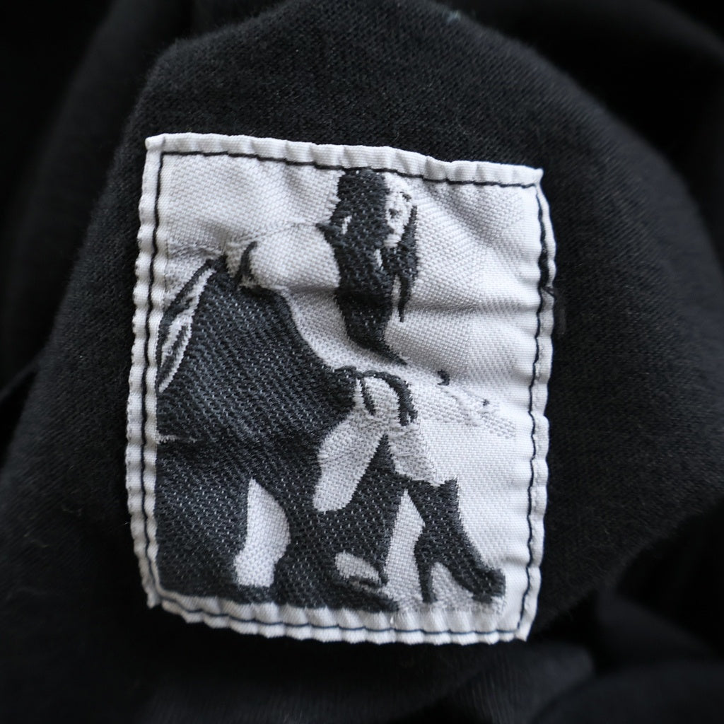 DRKSHDW(ダークシャドウ) 25SS Jumbo Short Sleeve T-Shirt ジャンボショートスリーブ Tシャツ 半袖カットソー DS01E3204-RNEP ブラック