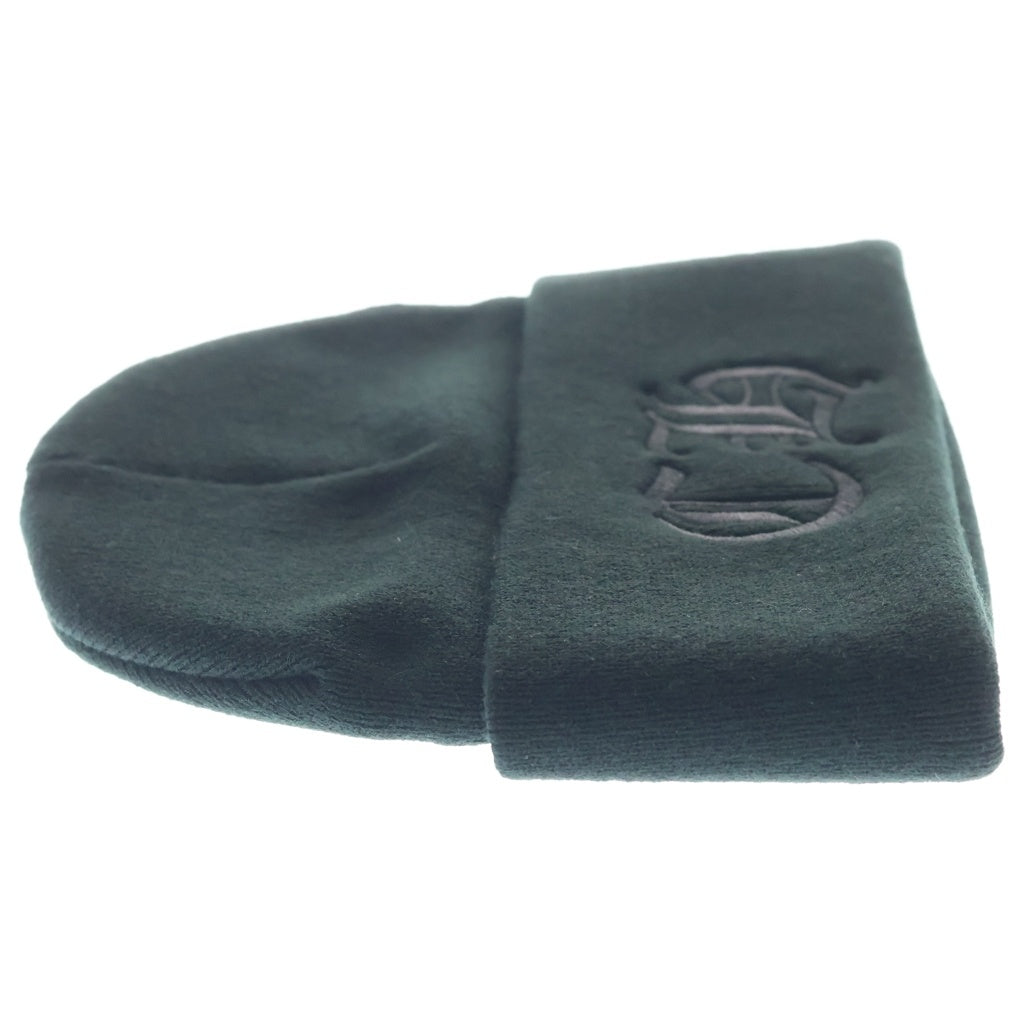 CHROME HEARTS(クロムハーツ) CH Logo Embroidery Acrylic Beanie CHロゴ刺繍ビーニー ニット帽 ブラック