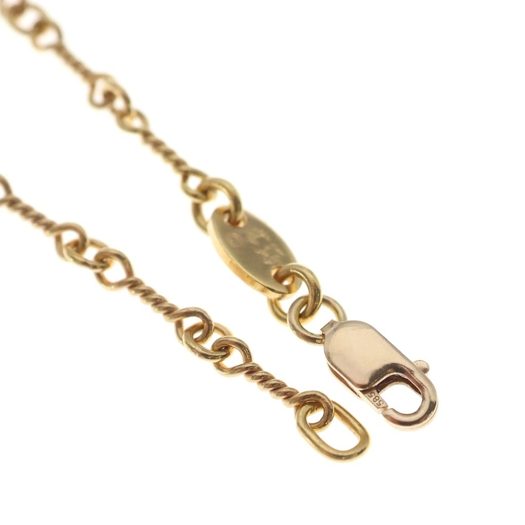 CHROME HEARTS(クロムハーツ) 22K NECKCHAIN T20 ツイストチェーンネックレス 20inch ゴールド BCA015