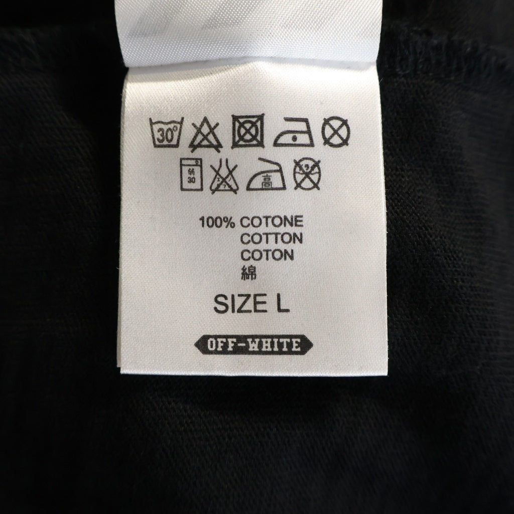OFF-WHITE(オフホワイト) CARAVAGGIO PRINT TEE カラヴァジョ プリント Tシャツ 半袖カットソー ブラック