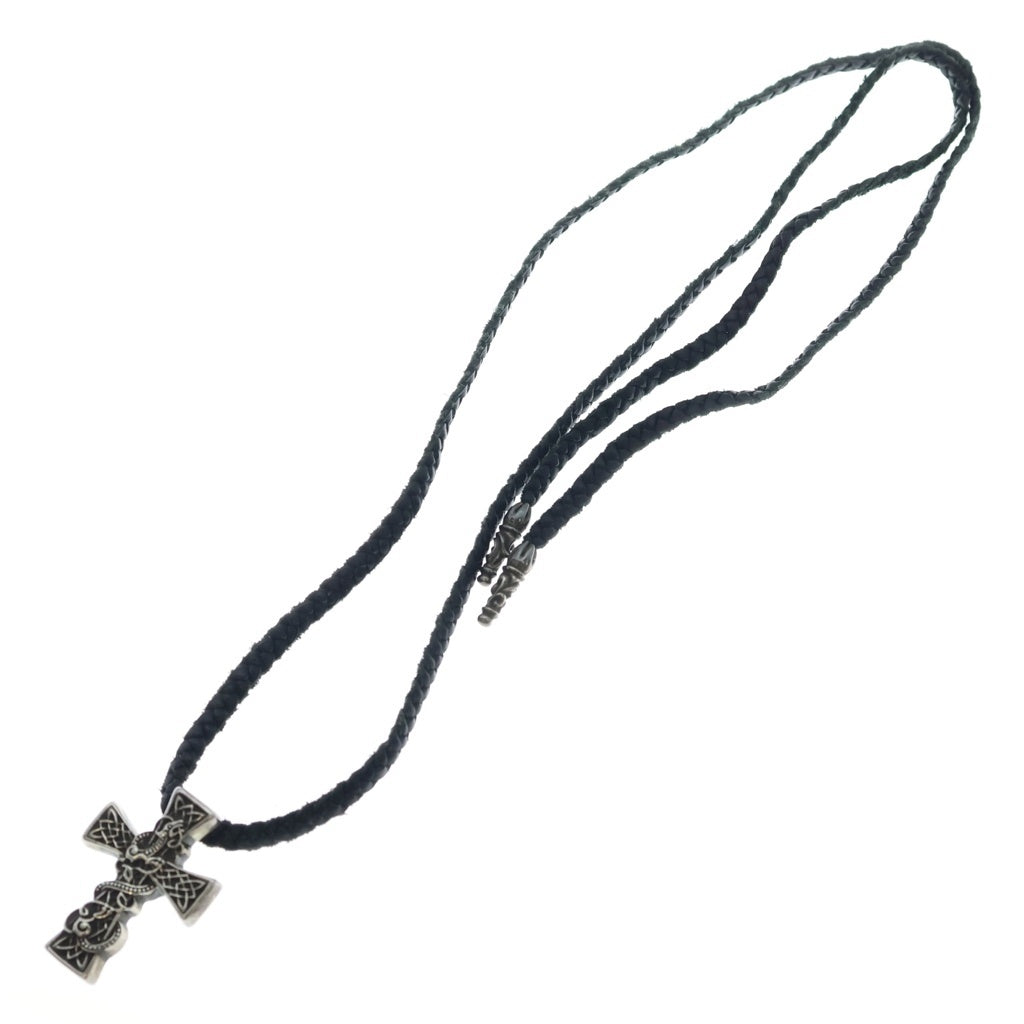 CHROME HEARTS(クロムハーツ) CELTIC CROSS XS ケルティッククロス ペンダントトップ レザーブレード シルバー