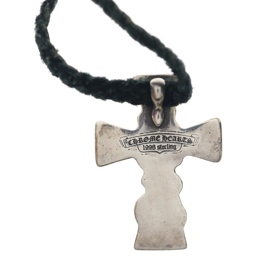 CHROME HEARTS(クロムハーツ) CELTIC CROSS XS ケルティッククロス ペンダントトップ レザーブレード シルバー