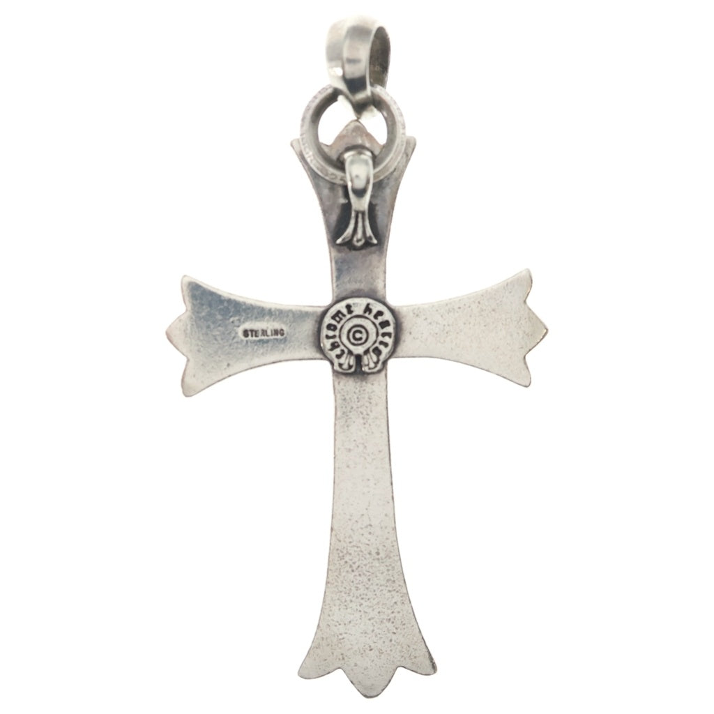 CHROME HEARTS(クロムハーツ) CH CRS LG W/BALE Wベイル ラージCHクロスペンダントトップ シルバー BCA215