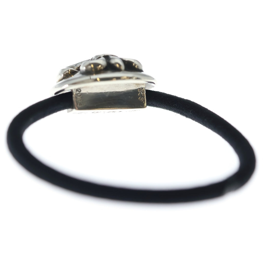 CHROME HEARTS(クロムハーツ) HAIRBAND BSフレアボール ヘアバンド ヘアゴムコンチョ シルバー BCA418