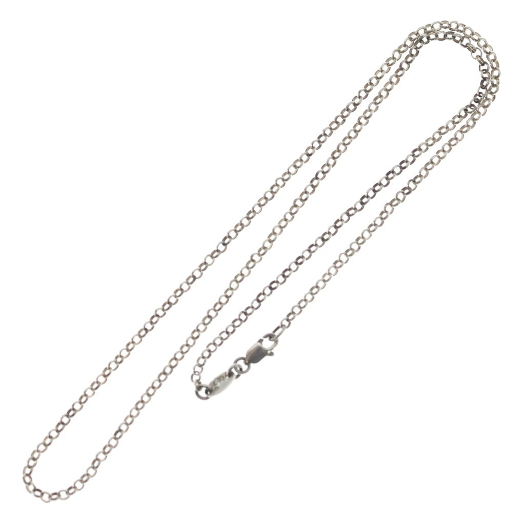 CHROME HEARTS(クロムハーツ) NECKCHAIN R18 ロールチェーンネックレス 18inch シルバー BCA083