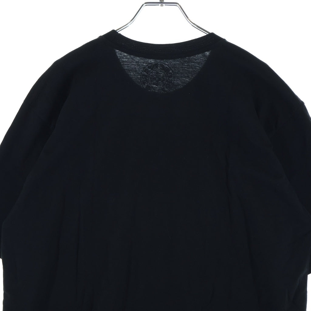 CHROME HEARTS(クロムハーツ) Neck Logo Tee ネックロゴ 半袖Tシャツ カットソー ブラック