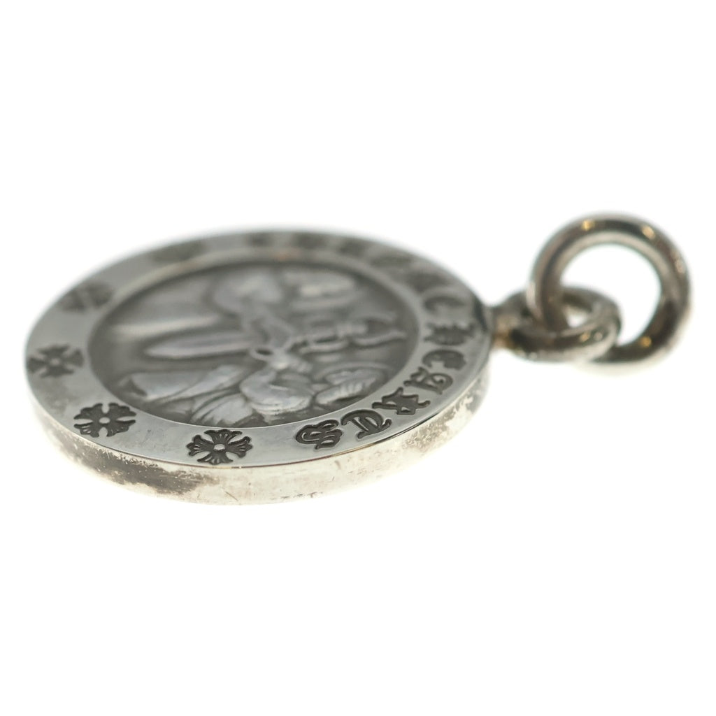 CHROME HEARTS(クロムハーツ) CHRM ANGL MDL V2 エンジェルメダルチャーム ペンダントトップ シルバーBCA229