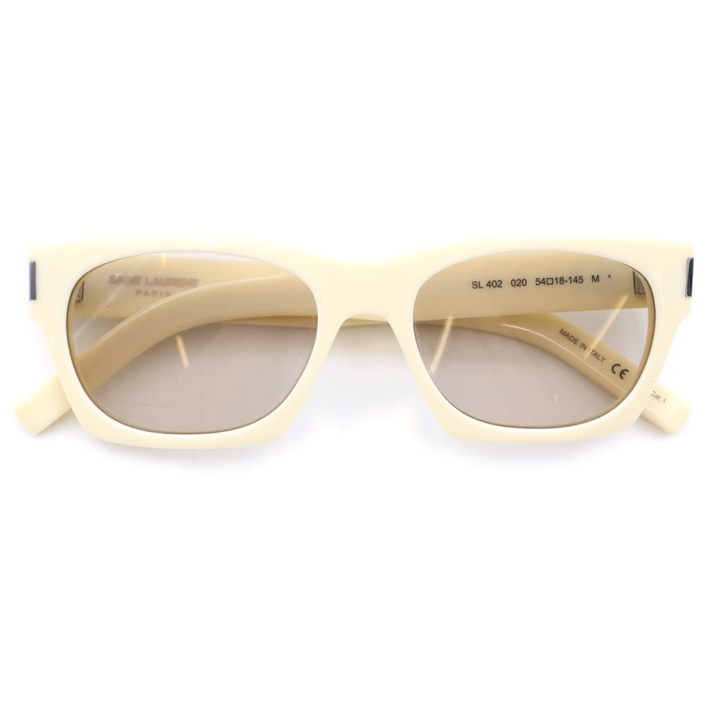 SAINT LAURENT PARIS(サンローランパリ) ウェリントンサングラス アイウェア アイボリー SL 402 020