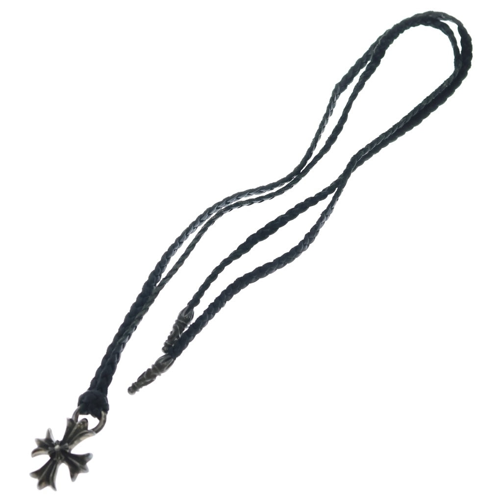 CHROME HEARTS(クロムハーツ) OLD DBL CH PRS オールド ダブル CHプラス ペンダントトップ Wレザーブレイド シルバー