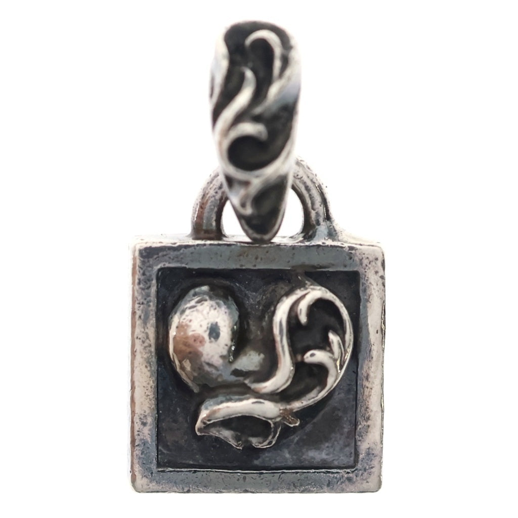 CHROME HEARTS(クロムハーツ) FRAMED HEART フレームドハート チャーム ペンダントトップ シルバー BCA273