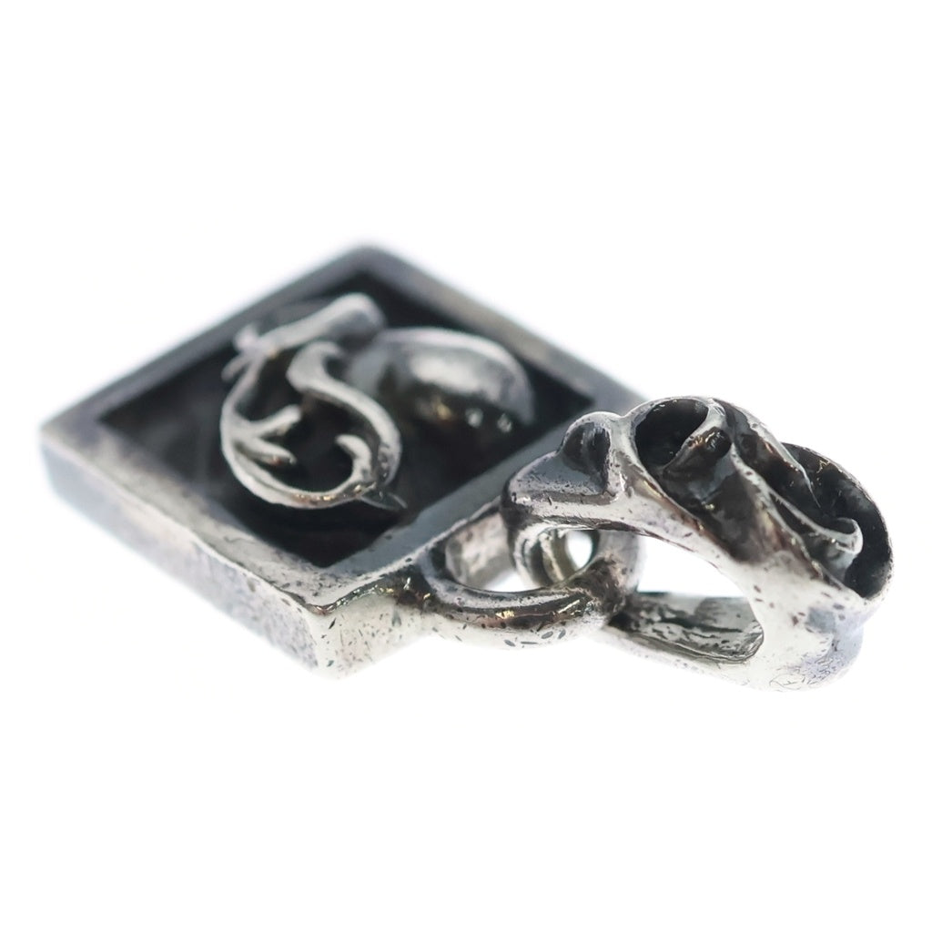 CHROME HEARTS(クロムハーツ) FRAMED HEART フレームドハート チャーム ペンダントトップ シルバー BCA273