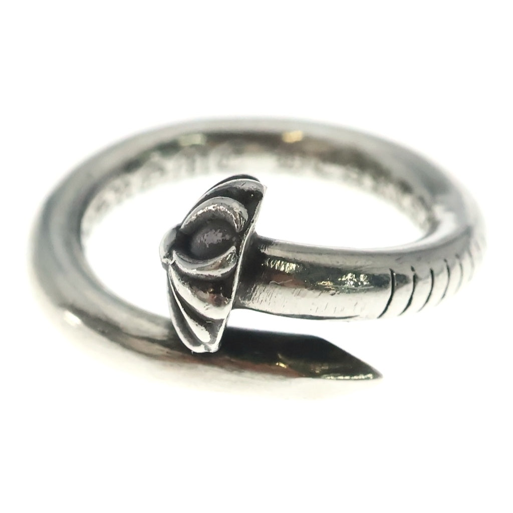 CHROME HEARTS(クロムハーツ) NAIL CRSBALL ネイル クロスボール リング シルバー BCA349