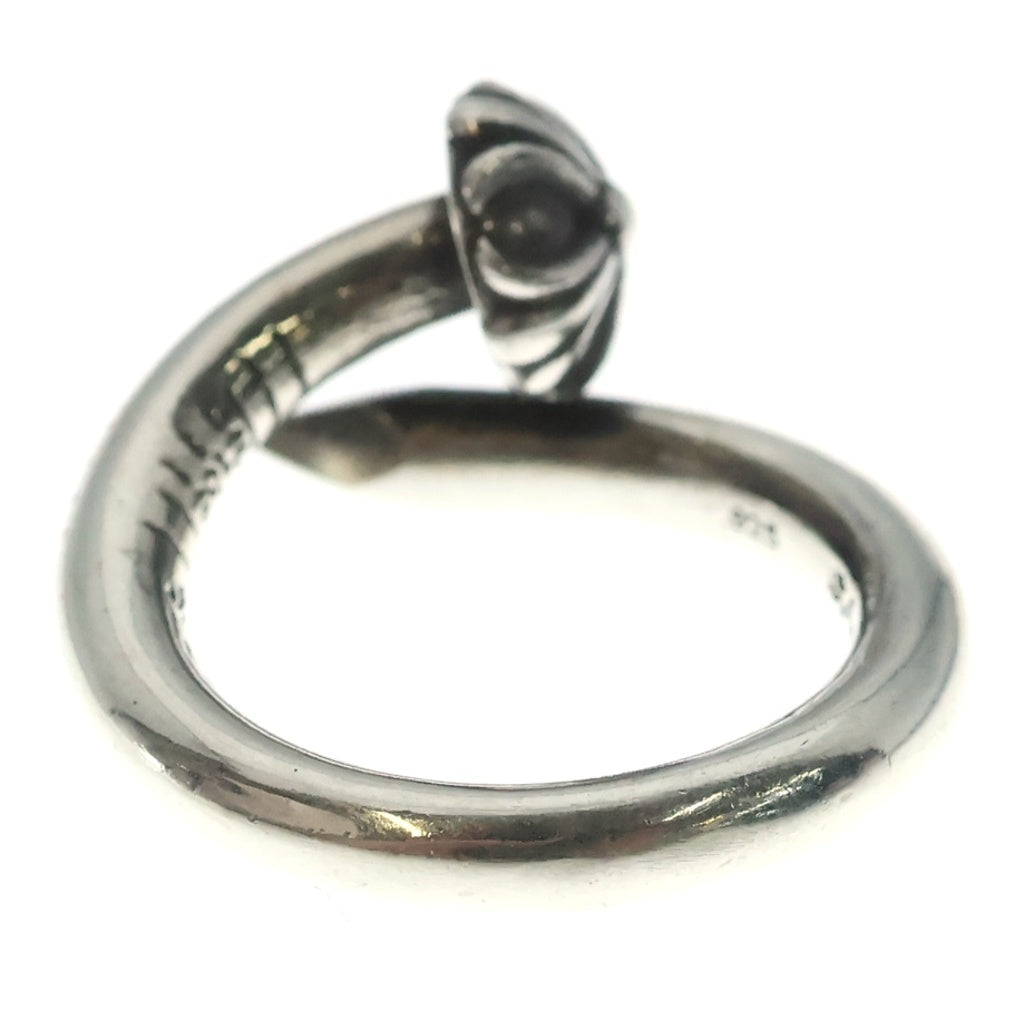 CHROME HEARTS(クロムハーツ) NAIL CRSBALL ネイル クロスボール リング シルバー BCA349