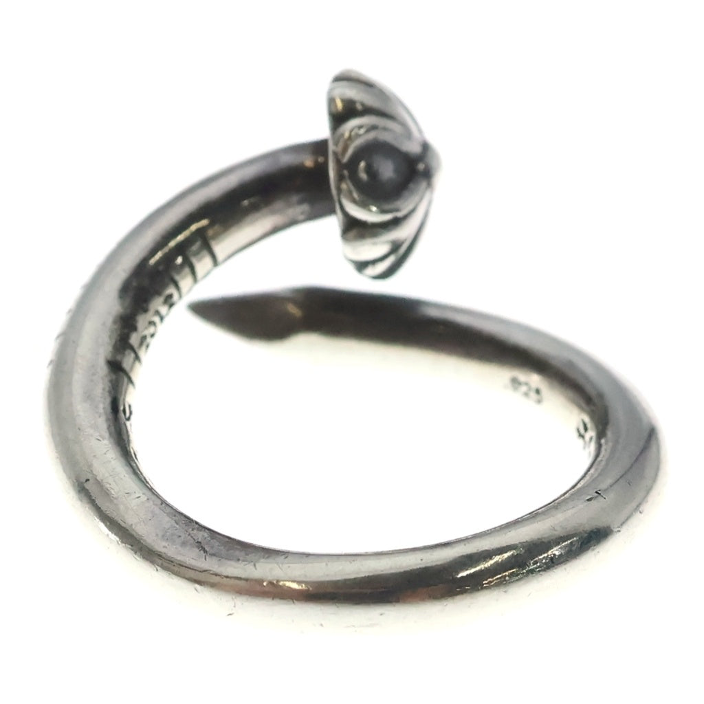 CHROME HEARTS(クロムハーツ) NAIL CRSBALL ネイル クロスボール リング シルバー BCA349