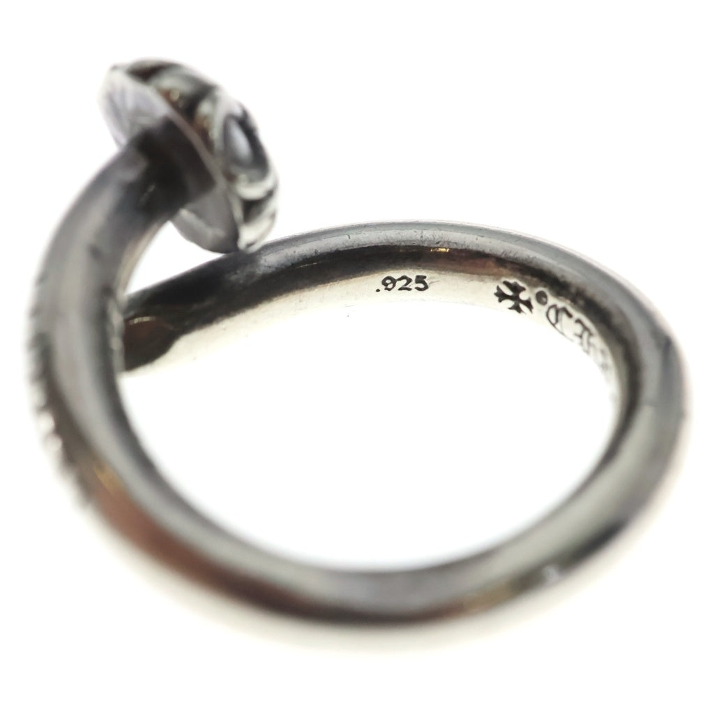 CHROME HEARTS(クロムハーツ) NAIL CRSBALL ネイル クロスボール リング シルバー BCA349