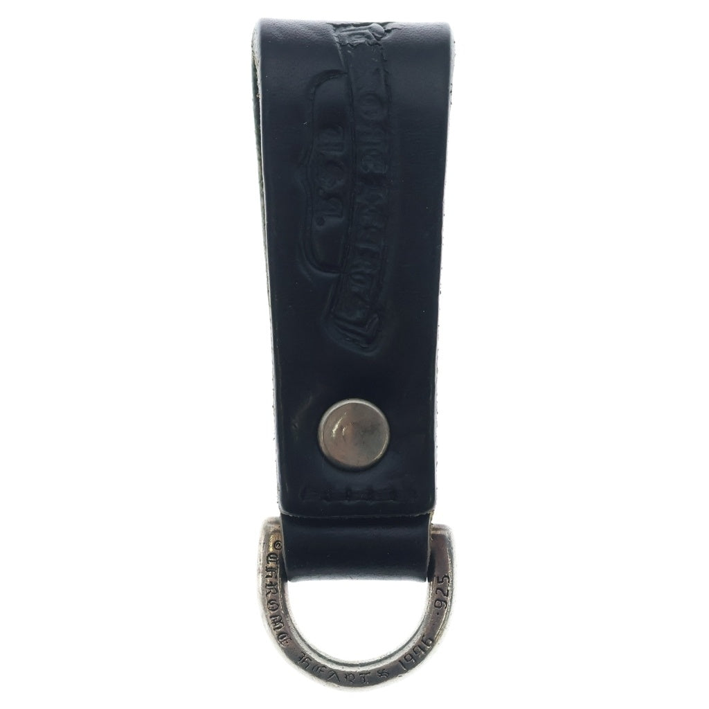 CHROME HEARTS(クロムハーツ) BELT LOOP D RING Dリング ハートベルトループ ブラック/シルバー