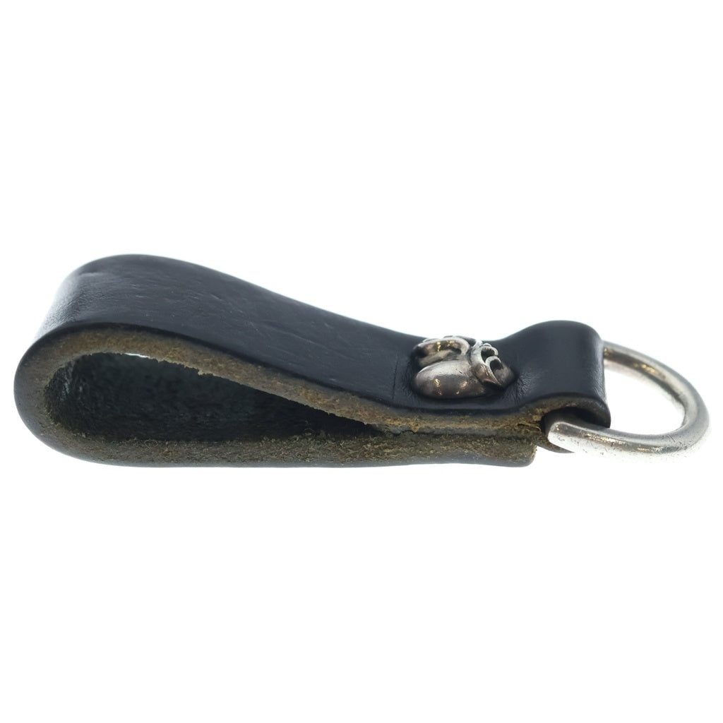 CHROME HEARTS(クロムハーツ) BELT LOOP D RING Dリング ハートベルトループ ブラック/シルバー