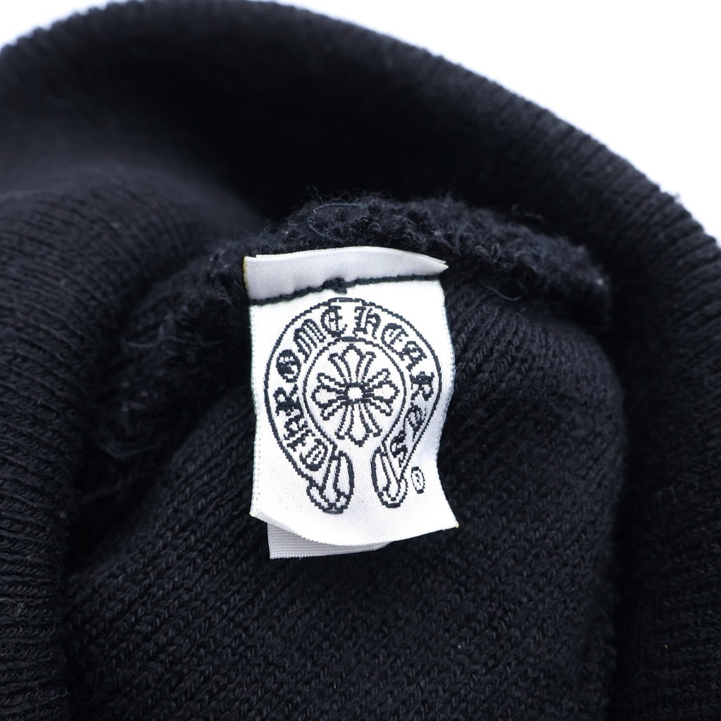 CHROME HEARTS(クロムハーツ) OLD WATCH CAP CHロゴ刺繍 ビーニー ニット帽 帽子 ブラック