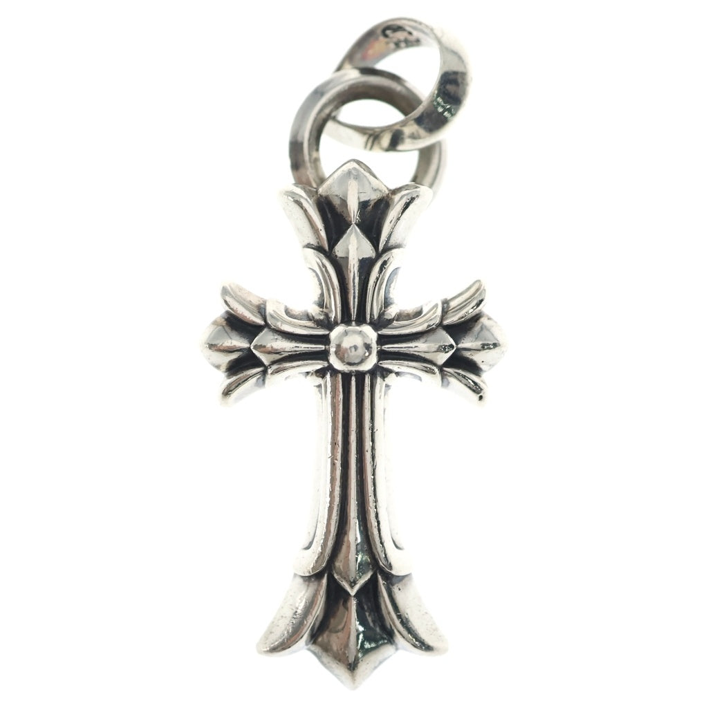 CHROME HEARTS(クロムハーツ) DBL CH CRS SML W BALE Wベイル ダブルCHクロス ペンダントトップ シルバー