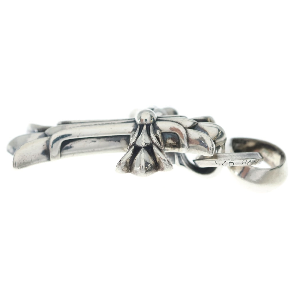 CHROME HEARTS(クロムハーツ) DBL CH CRS SML W BALE Wベイル ダブルCHクロス ペンダントトップ シルバー