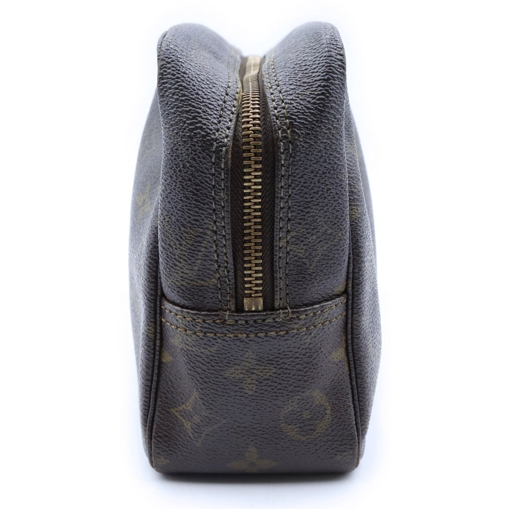 LOUIS VUITTON(ルイヴィトン) モノグラム トゥルーストワレット セカンドバッグ クラッチバッグ ケース ポーチ ブラウン PVC レザー ゴールド金具 M47524 レディース