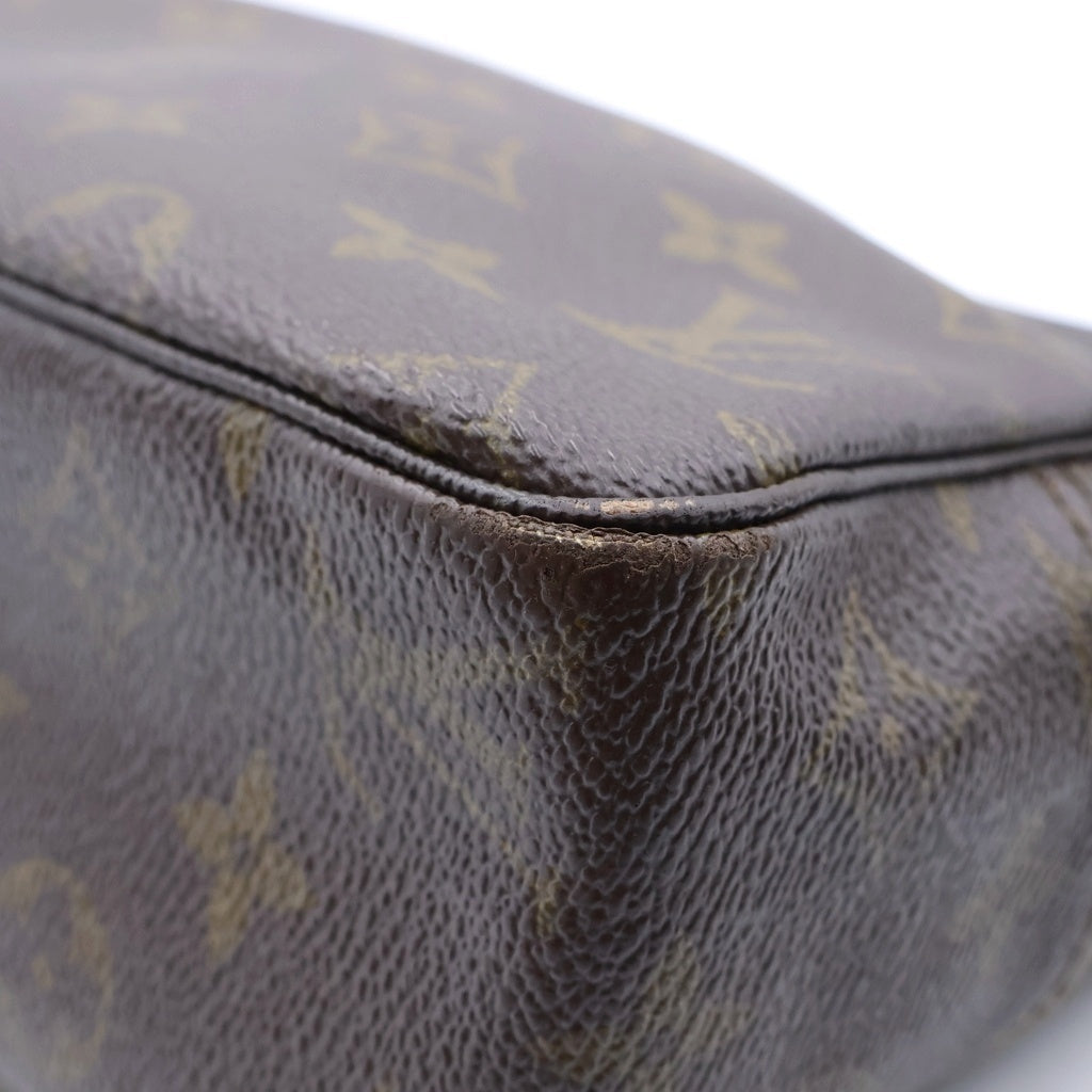 LOUIS VUITTON(ルイヴィトン) モノグラム トゥルーストワレット セカンドバッグ クラッチバッグ ケース ポーチ ブラウン PVC レザー ゴールド金具 M47524 レディース