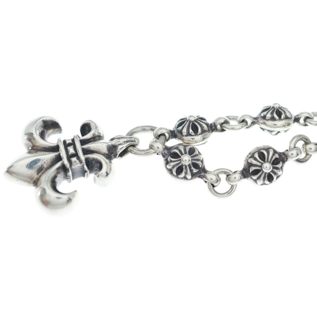CHROME HEARTS(クロムハーツ) #1 CRSBL BS FLUER クロスボールチェーン BSフレア ネックレス シルバー