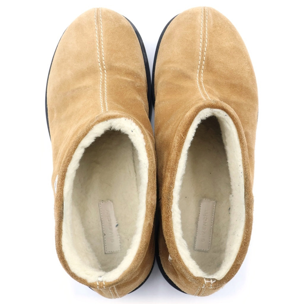 GIVENCHY(ジバンシィ) Storm suede ankle boots ストーム エアード アンクルブーツ ブラウン FR 0293