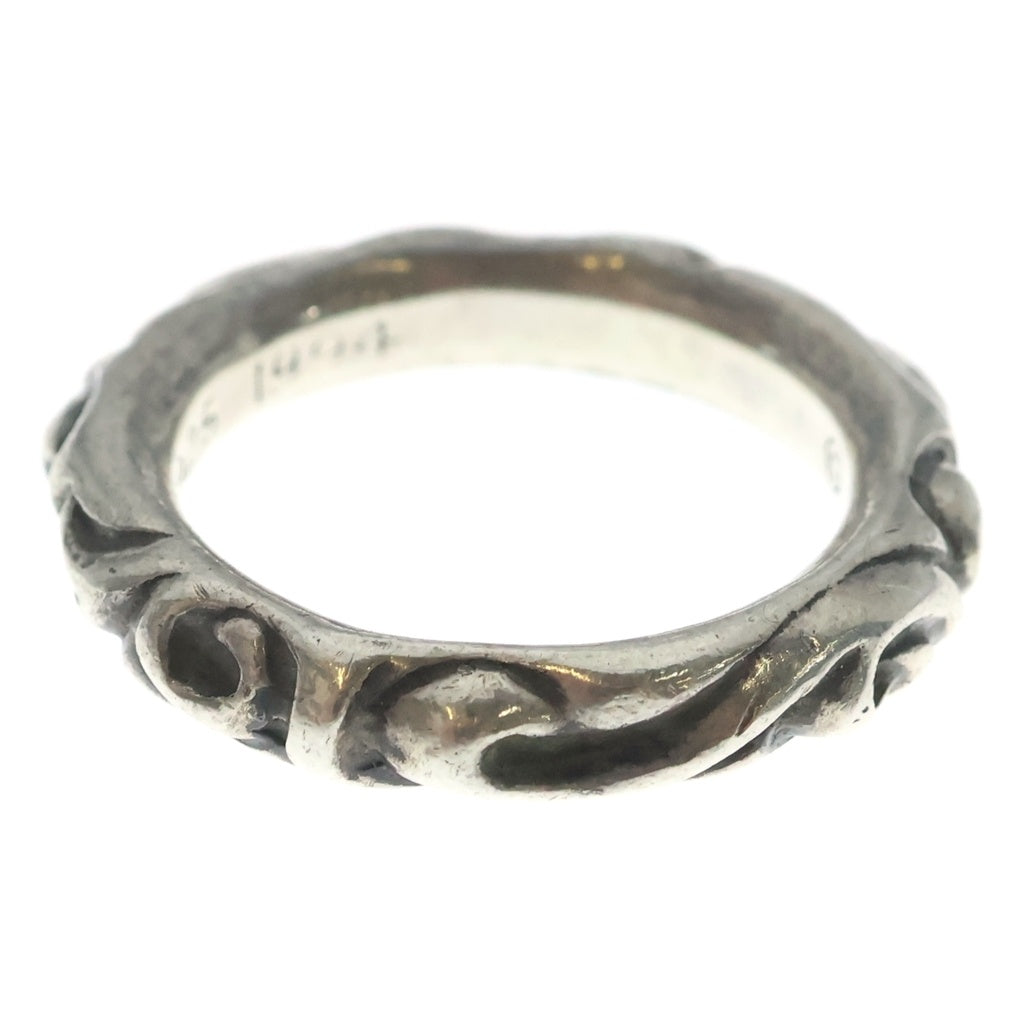 CHROME HEARTS(クロムハーツ) SCRL BAND スクロールバンド リング シルバー BCA351