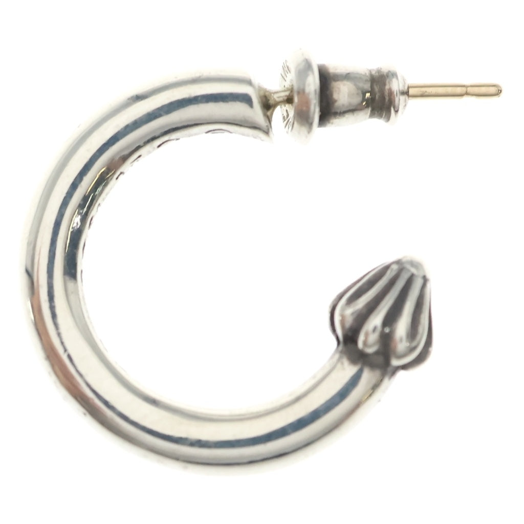 CHROME HEARTS(クロムハーツ) HOOP PLAIN プレーン フープピアス シルバー BCA101