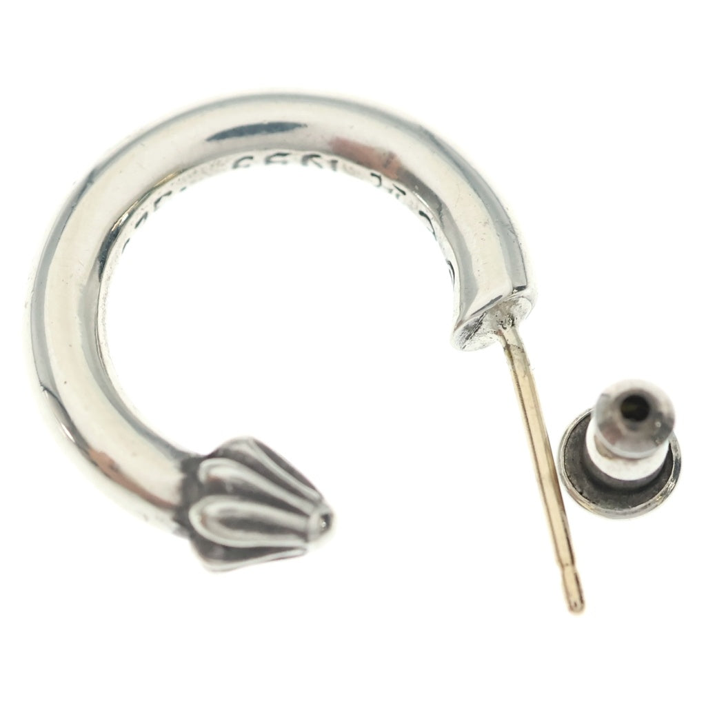 CHROME HEARTS(クロムハーツ) HOOP PLAIN プレーン フープピアス シルバー BCA101