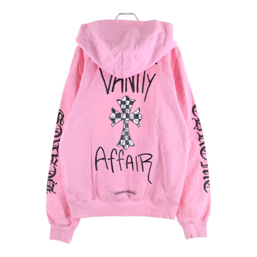 CHROME HEARTS(クロムハーツ) ×MATTY BOY PPO VANITY AFFAIR HD PLVR マッティボーイ ヴァニティ プルオーバーフーディ パーカー ピンク
