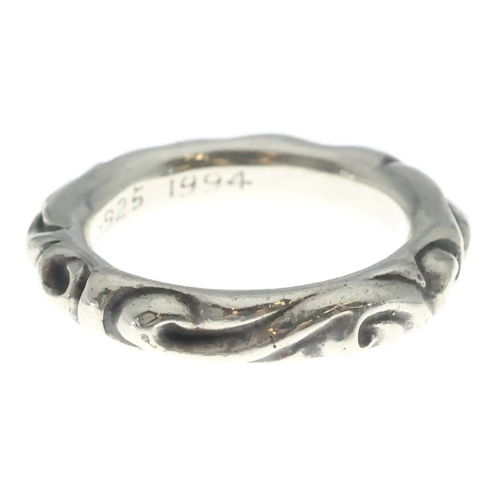 CHROME HEARTS(クロムハーツ) SCRL BAND スクロールバンド リング シルバー BCA351