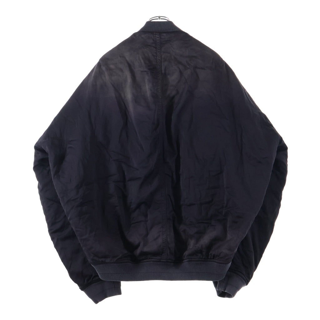 MAISON MIHARAYASUHIRO(メゾンミハラヤスヒロ) 25AW AGED FLIGHT JACKET ナイロン ボンバージャケット MA-1 ブルゾン パープル J15BL151