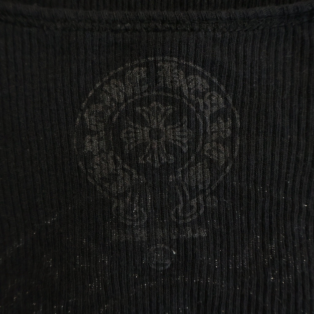 CHROME HEARTS(クロムハーツ) Horseshoe Logo Tank Top ホースシュー プリントタンクトップ ブラック