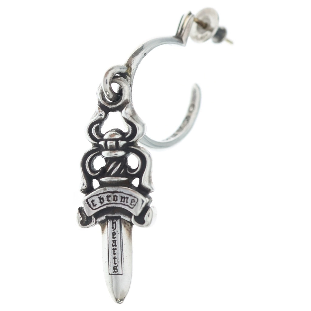 CHROME HEARTS(クロムハーツ) No5 DAGGER #5 ダガーフープ ピアス シルバー