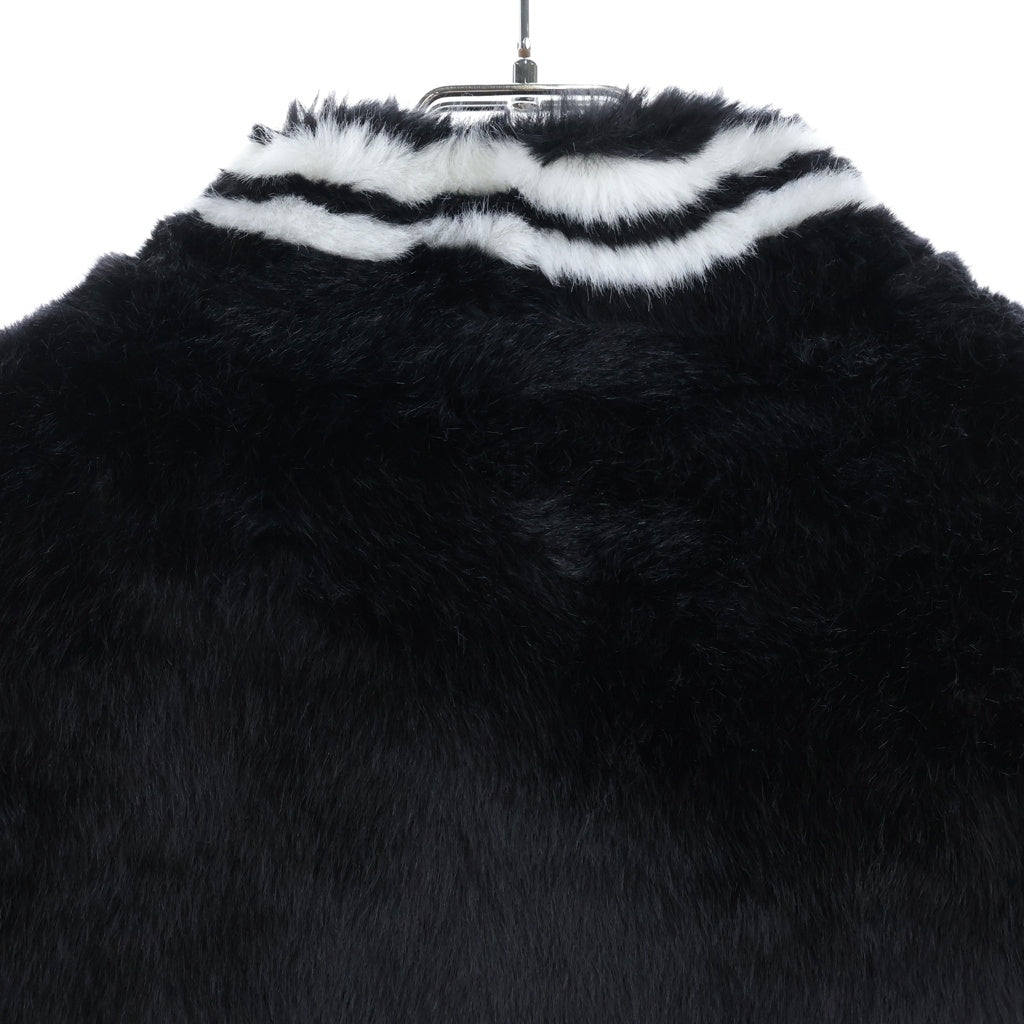SUPREME(シュプリーム) 20SS Faux Fur Varsity Jacket フェイクファー バーシティジャケット スタジアムジャケット スタジャン ブラック