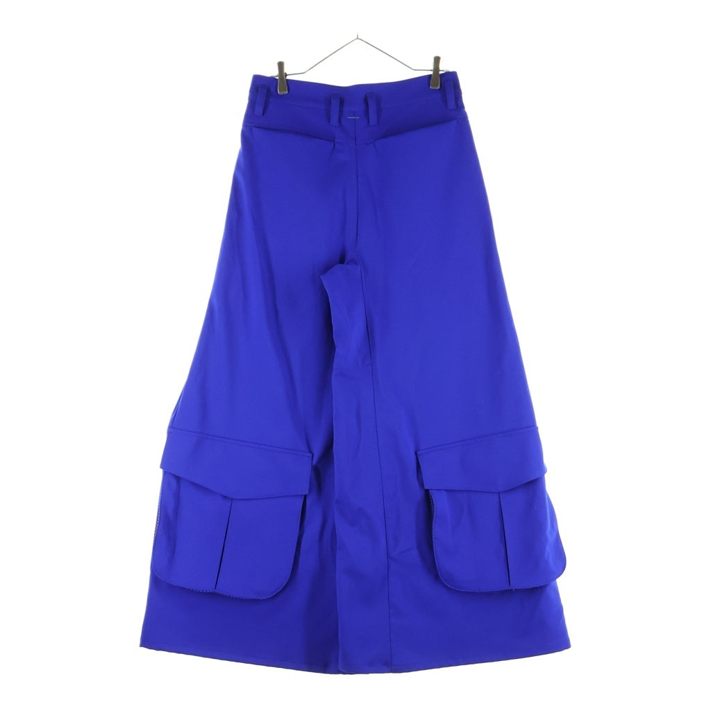 NO BRAND(ノーブランド) SHINYAKOZUKA M-PANTALON パンタロンカーゴパンツ ワイドパンツ ブルー 2402SK72