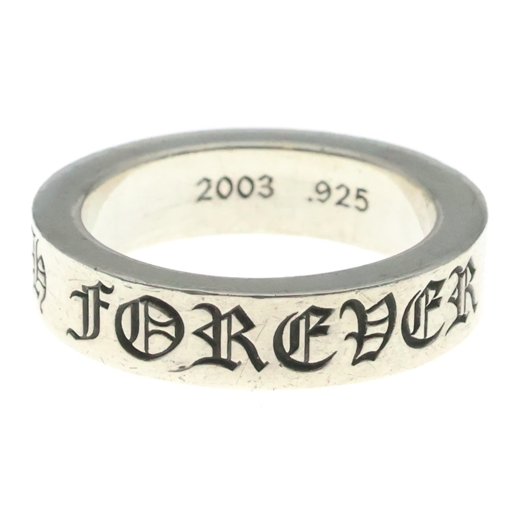 CHROME HEARTS(クロムハーツ) 6mm SPACER FOREVER 6mmスペーサーリング フォーエバーシルバーBCA337