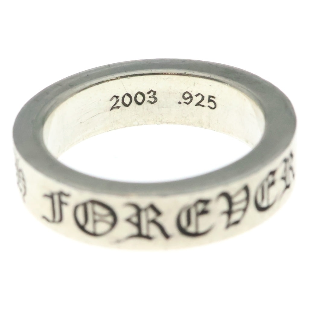 CHROME HEARTS(クロムハーツ) 6mm SPACER FOREVER 6mmスペーサーリング フォーエバーシルバーBCA337