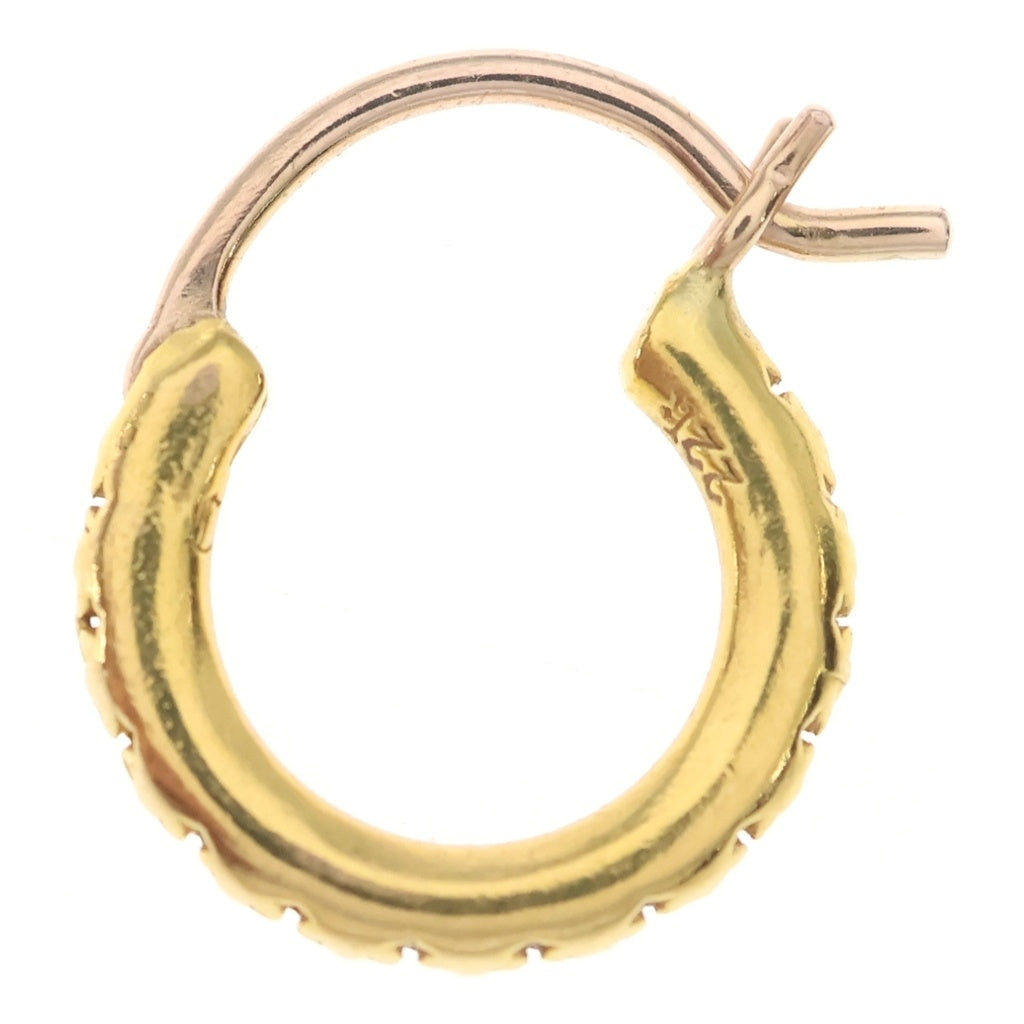 CHROME HEARTS(クロムハーツ) 22K HOOP TFL SML スモールTFLフープ