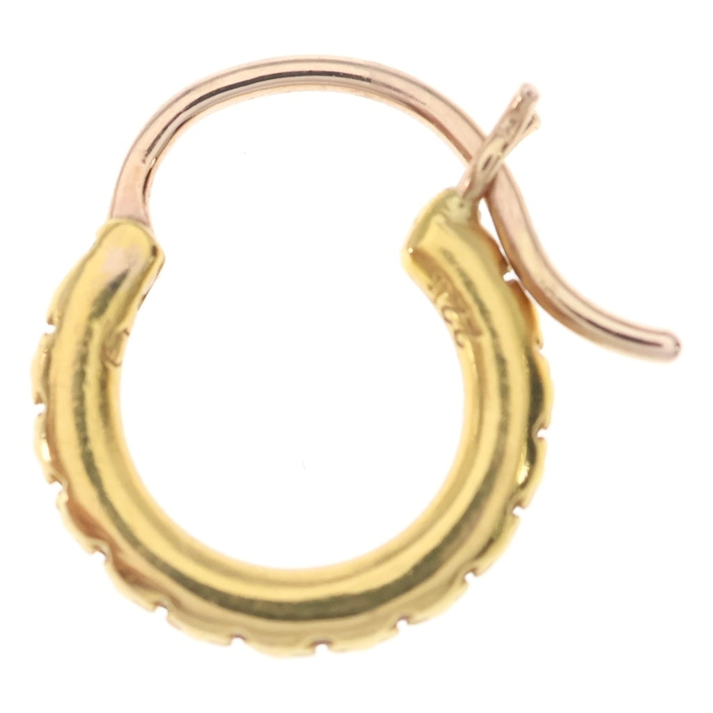 CHROME HEARTS(クロムハーツ) 22K HOOP TFL SML スモールTFLフープピアス ゴールド