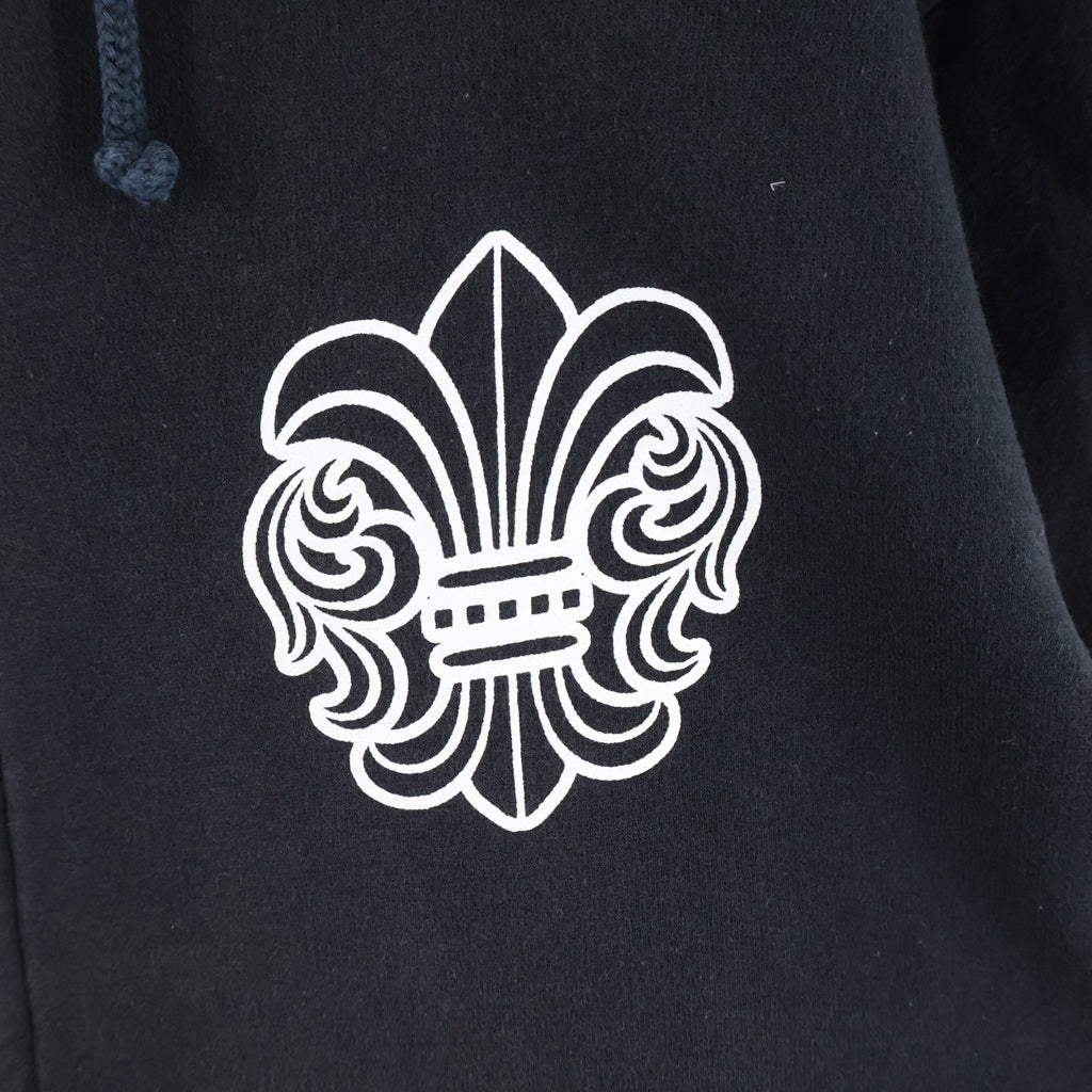 CHROME HEARTS(クロムハーツ) BSフレア Tバープリント ジップアップパーカー ブラック