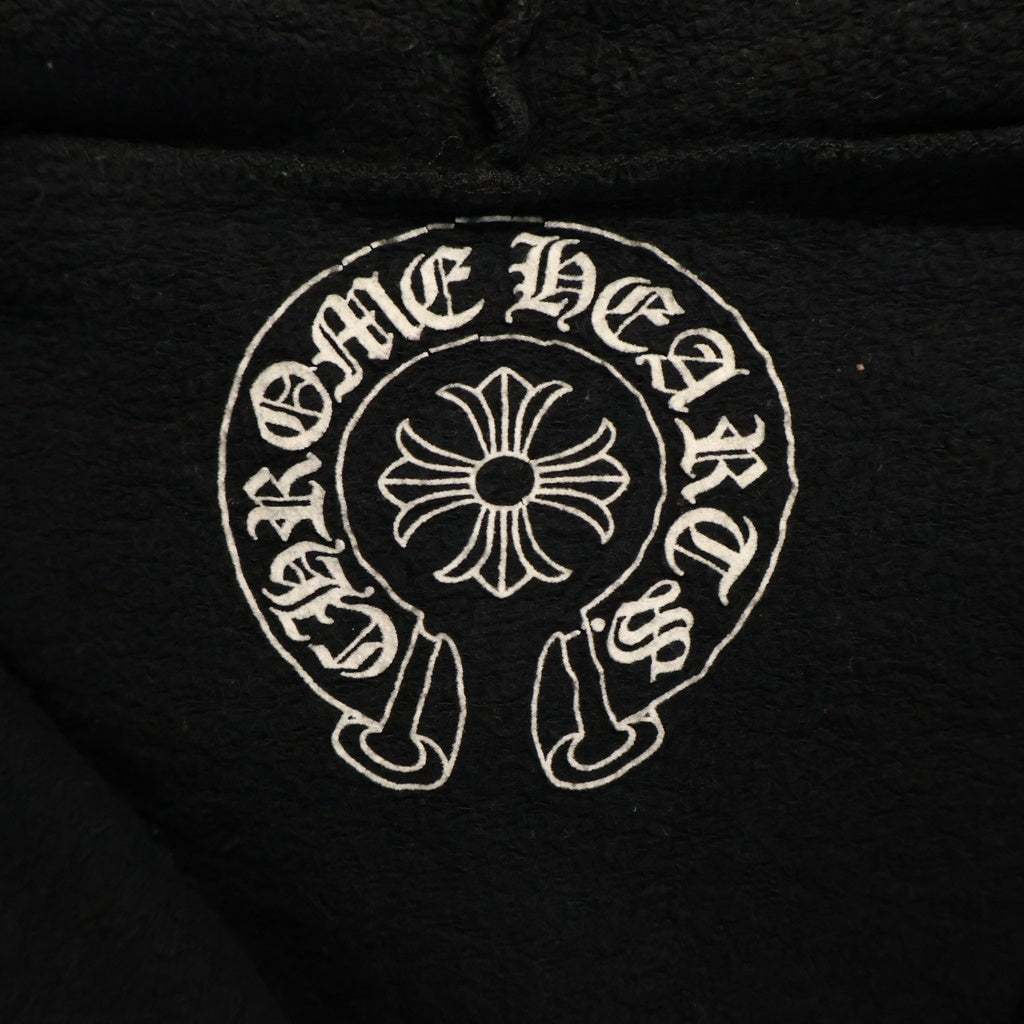 CHROME HEARTS(クロムハーツ) BSフレア Tバープリント ジップアップパーカー ブラック