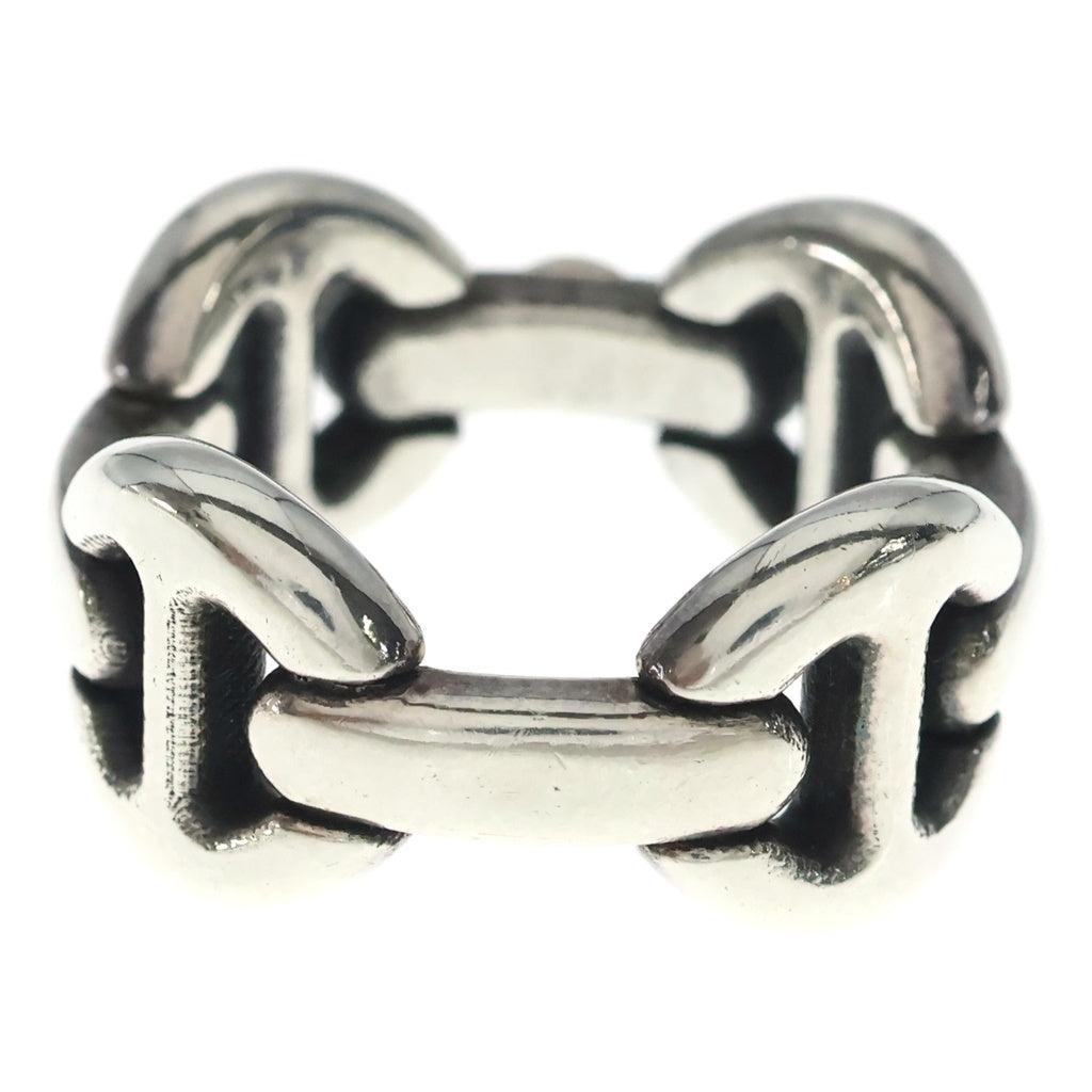 HOORSENBUHS(ホーセンブース) AFFIX QUAD LINK RING アフィックス クアッド リンク リング K18コンビ 指輪 シルバー/ゴールド