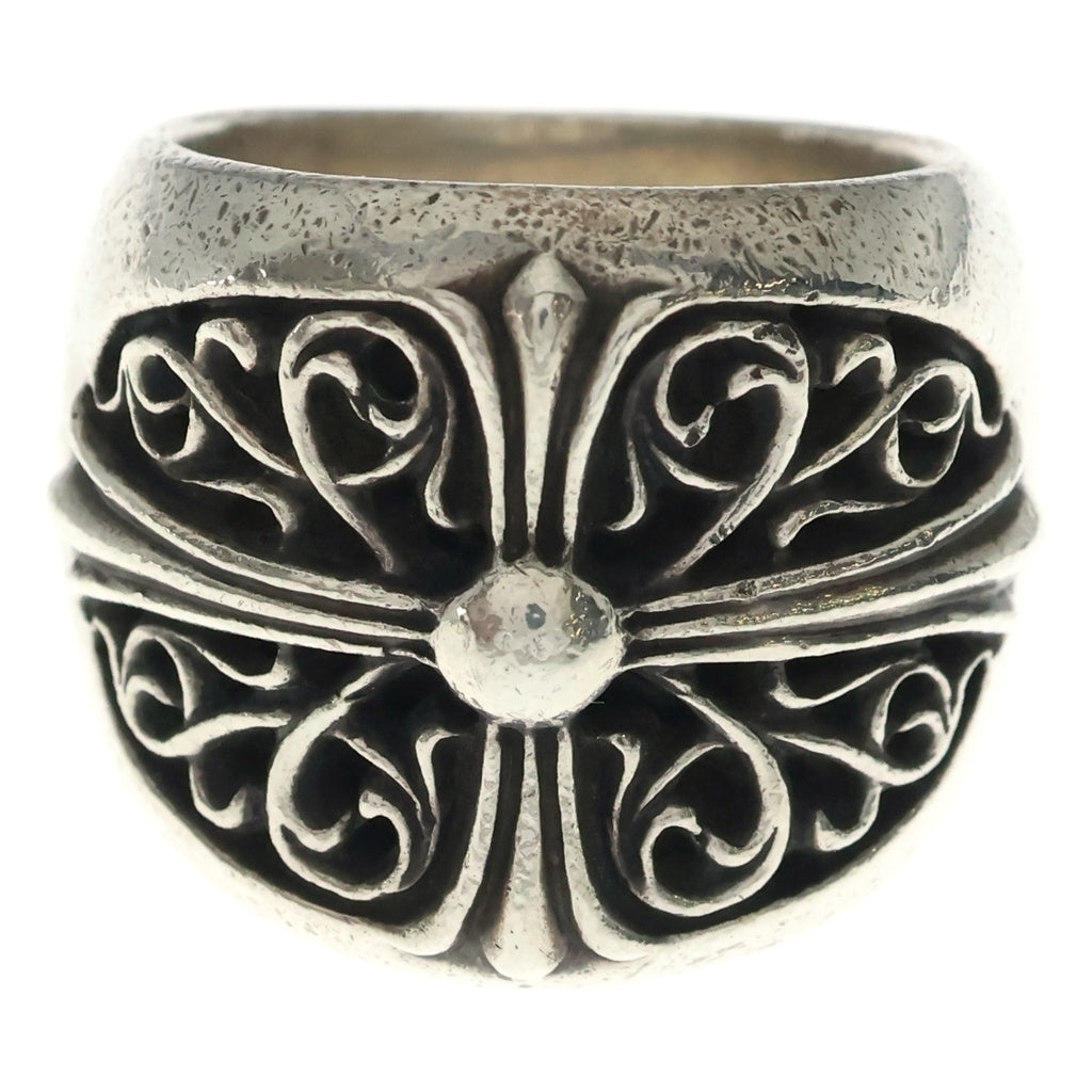 CHROME HEARTS(クロムハーツ) CLASSIC OVAL クラシックオーバルクロス リング シルバー BCA340