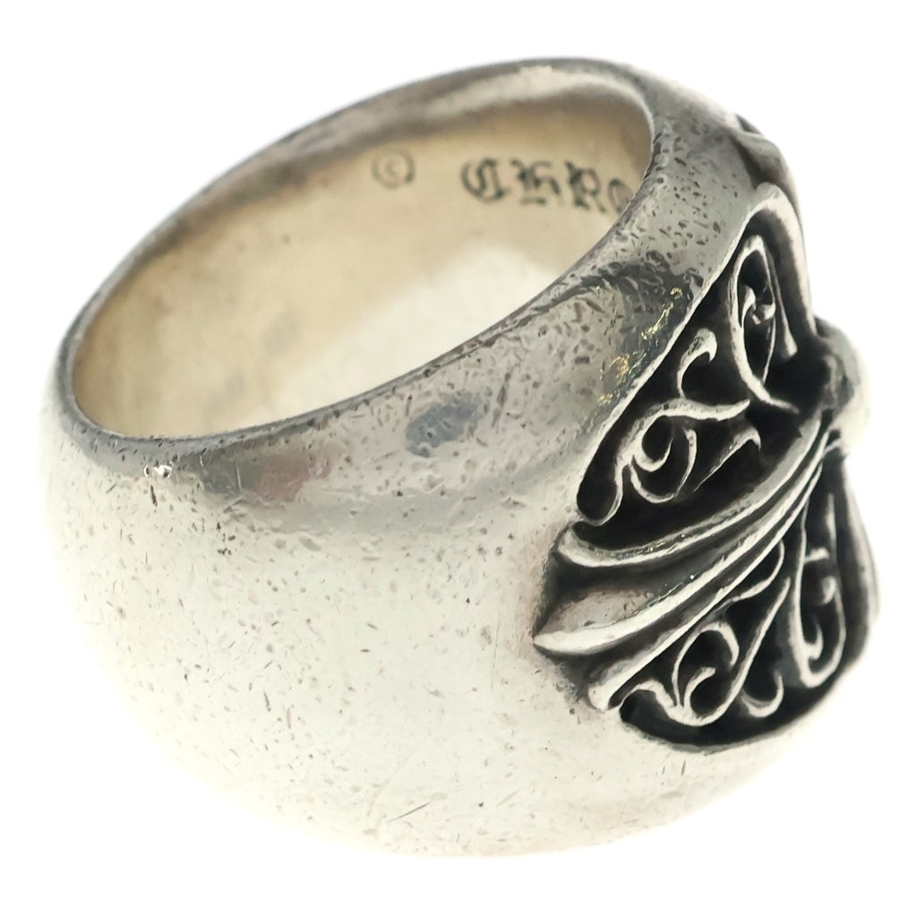 CHROME HEARTS(クロムハーツ) CLASSIC OVAL クラシックオーバルクロス リング シルバー BCA340