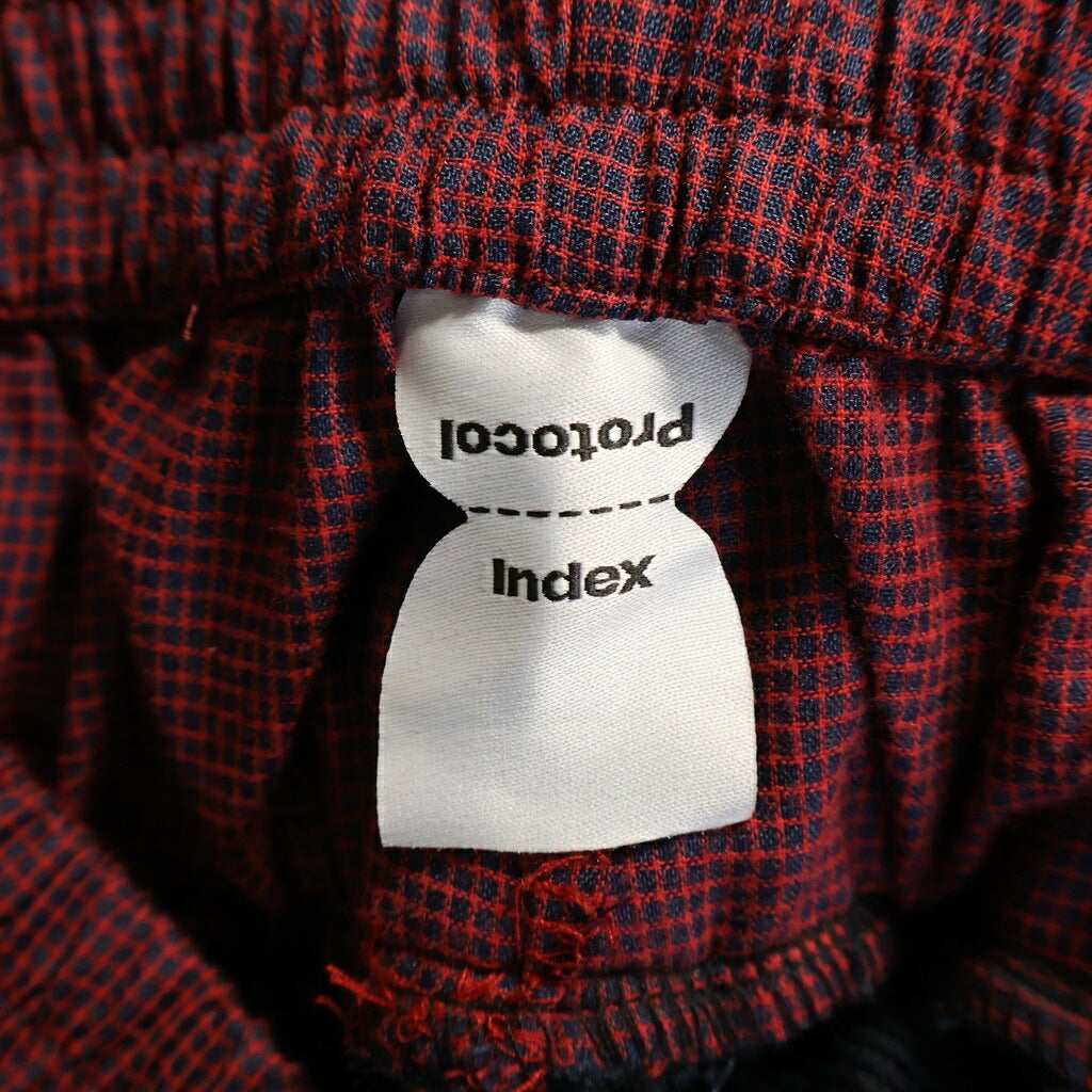 NO BRAND(ノーブランド) プロトコルインデックス Protocol Index 3 LAYERED SWEAT PANTS レイヤードスウェットロングパンツ マルチ